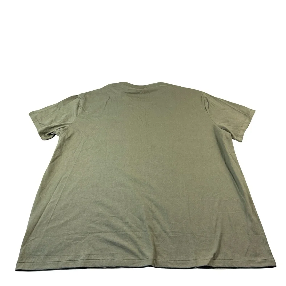 Polo Ralph Lauren Army Green RL67 Cotton S/S Mens T Shirt Size 4XLB NWT